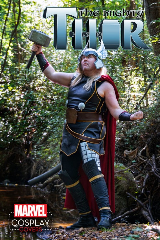 Cosplayers Will Appear on the Covers of Marvel Comics In October
