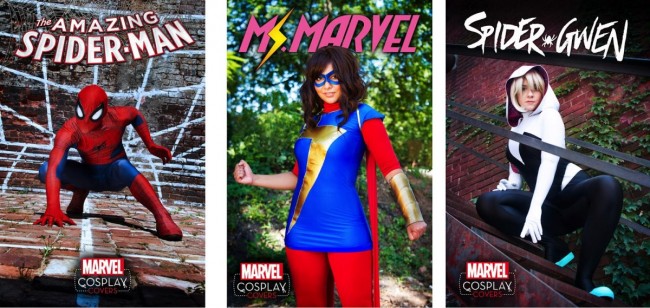 Cosplayers Will Appear on the Covers of Marvel Comics In October