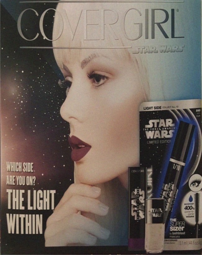 Covergirl Star Wars The Force Awakens Makeup Line