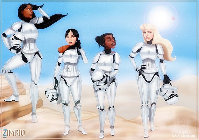 Disney Characters In Star Wars