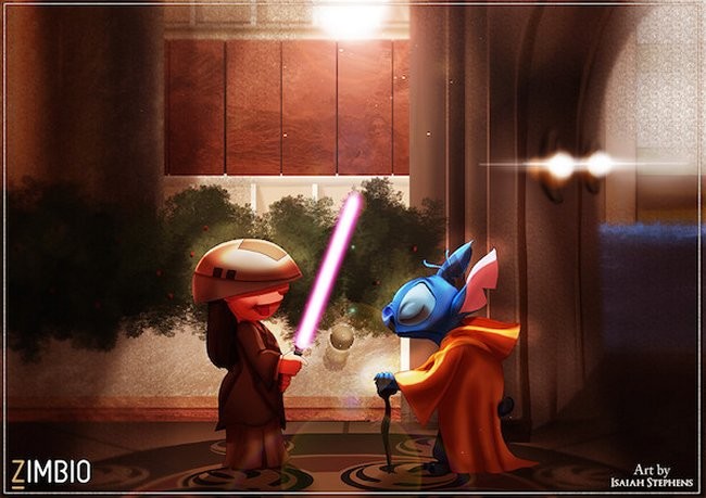 Disney Characters In Star Wars