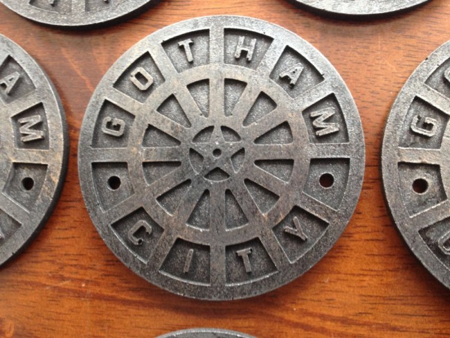Mini Batman Gotham City Manhole Cover