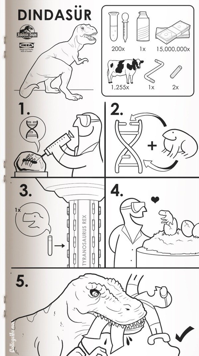 Sci-Fi Ikea Manuals