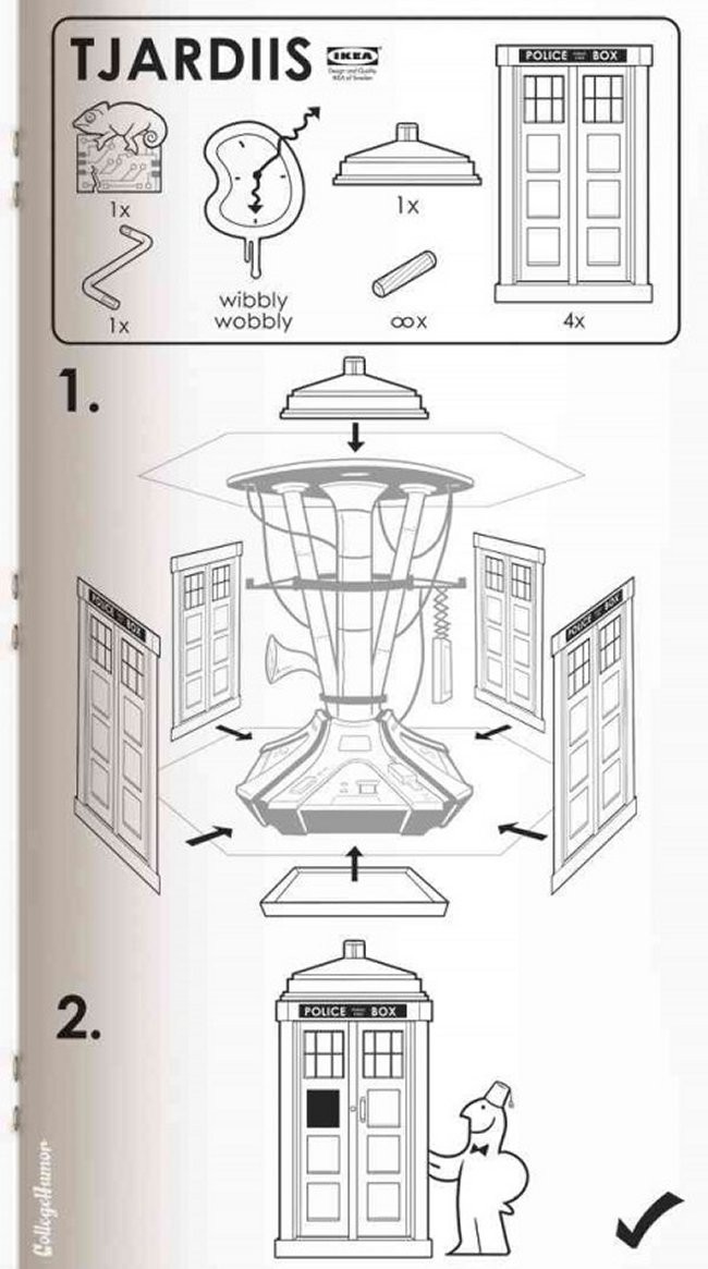 Sci-Fi Ikea Manuals