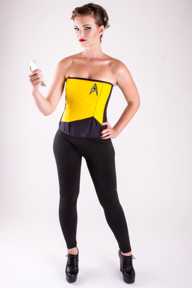 Star Trek Captain Kirk And Spock Corsets