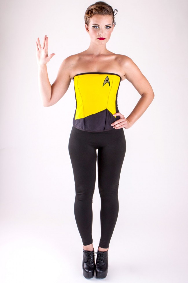 Star Trek Captain Kirk And Spock Corsets