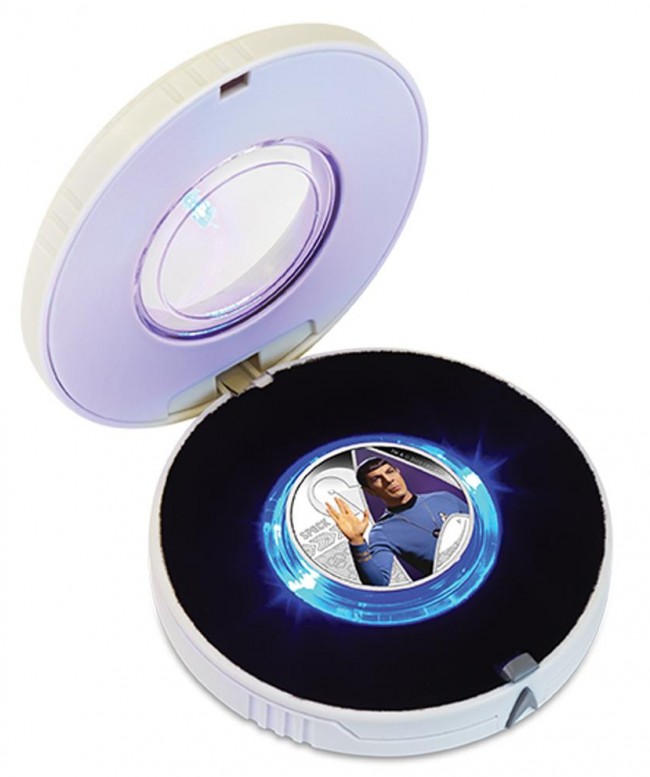 Star Trek Spock And Sisko Coins