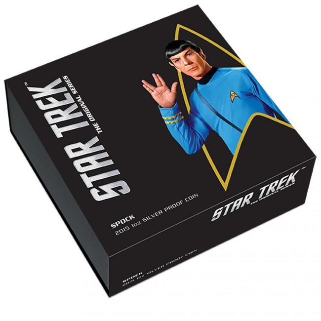 Star Trek Spock And Sisko Coins