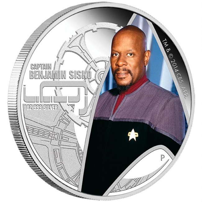 Star Trek Spock And Sisko Coins