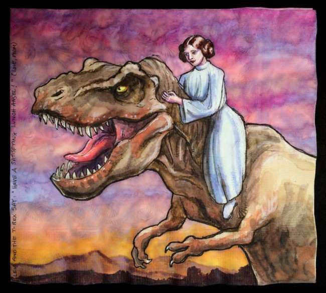 Star Wars Napkin Art