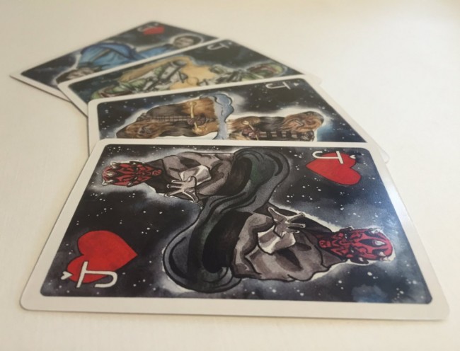 Star Wars Watercolor Playing Cards