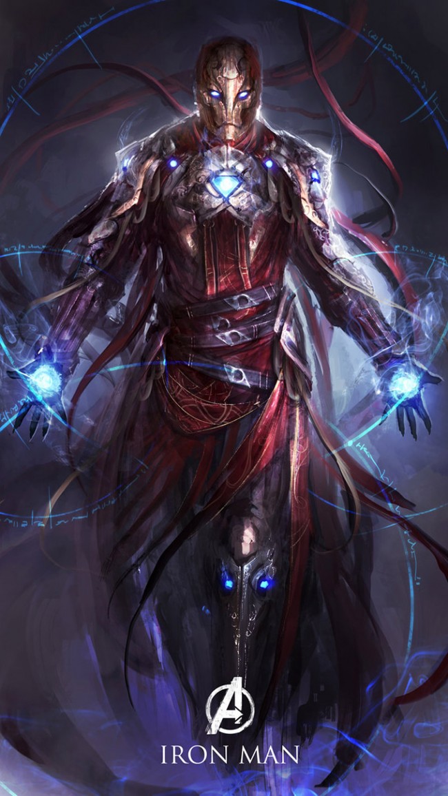 The Avengers As Dark Fantasy Characters