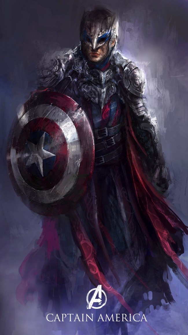 The Avengers As Dark Fantasy Characters