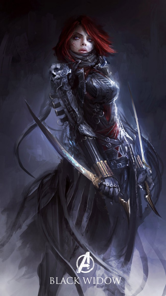 The Avengers As Dark Fantasy Characters