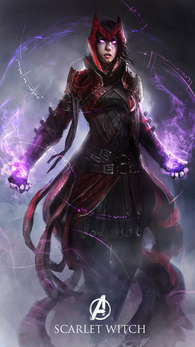 The Avengers As Dark Fantasy Characters