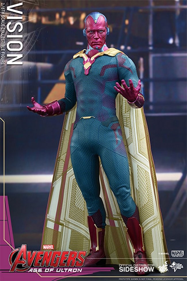 Vision Sixth Scale Figure by Hot Toys