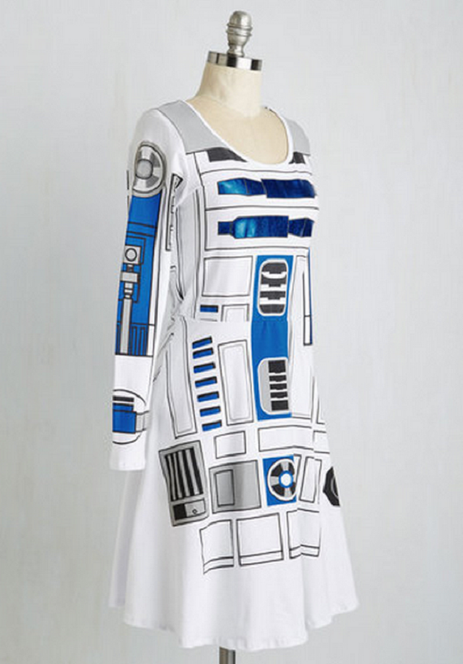 r2d2 star wars dress