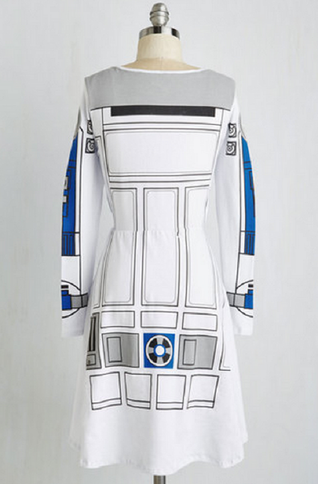 r2d2 star wars dress
