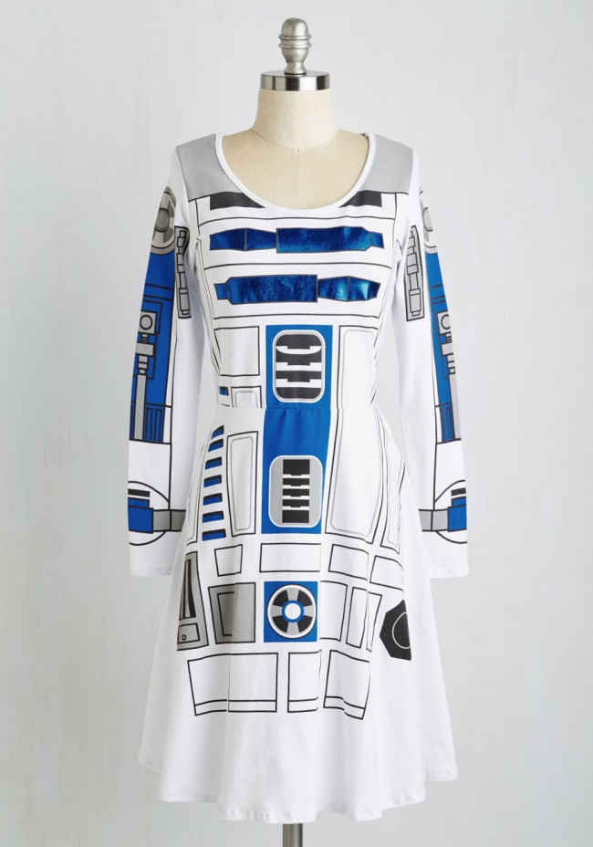 r2d2 star wars dress