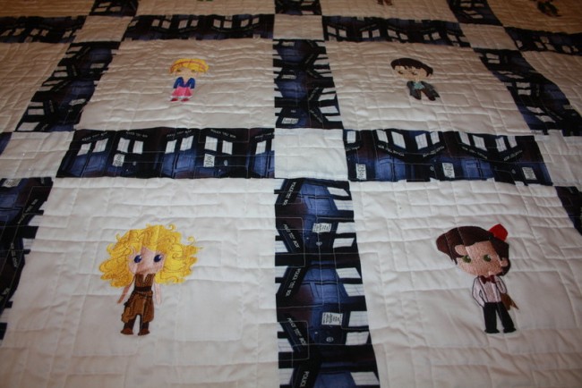Doctor Who Quilt