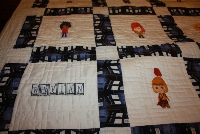Doctor Who Quilt