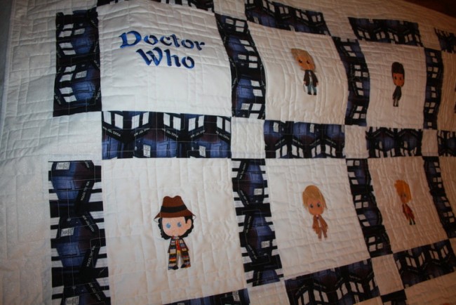 Doctor Who Quilt