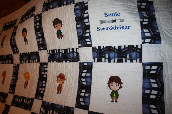 Doctor Who Quilt