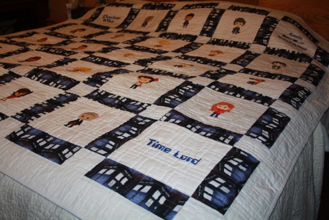 Doctor Who Quilt