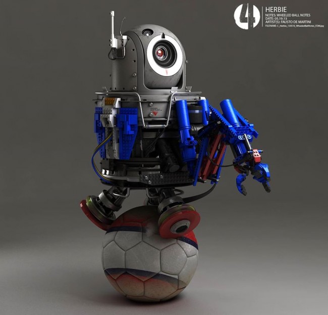 Fantastic Four Concept Designs Reveals HERBIE The Robot