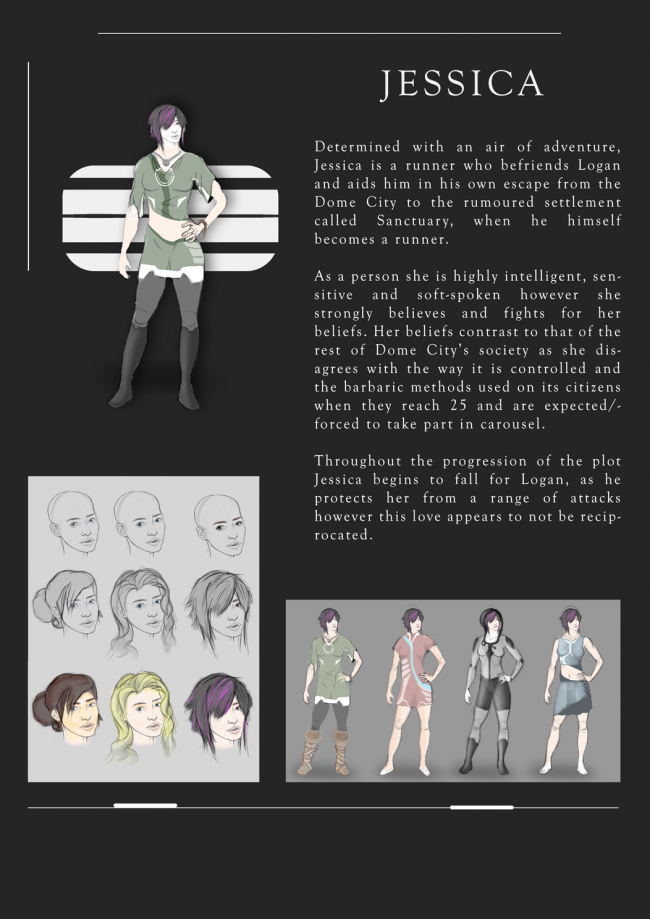 Fantasy Concept Art For Logan's Run