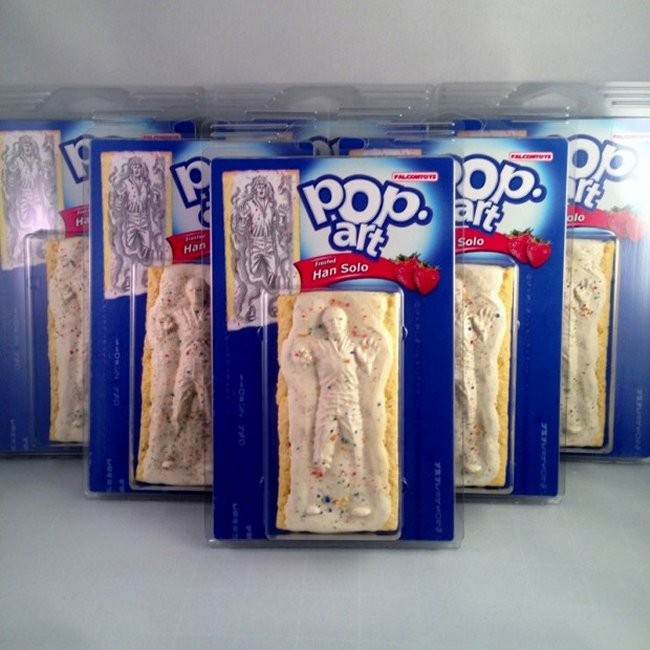 Frosted Han Solo Pop Art Figure