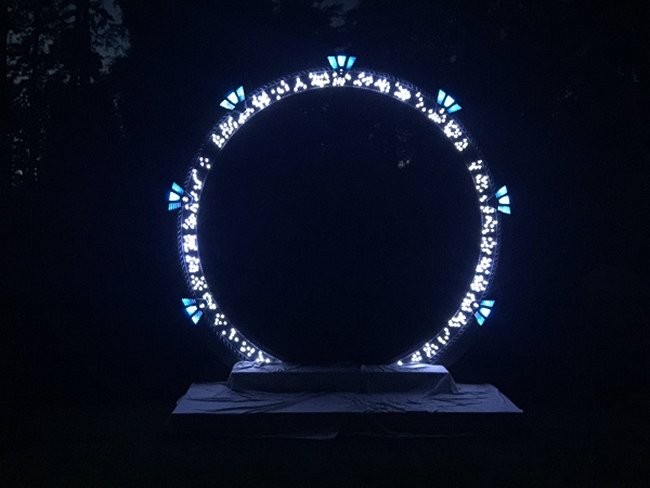 Groom Builds Stargate For His Wedding