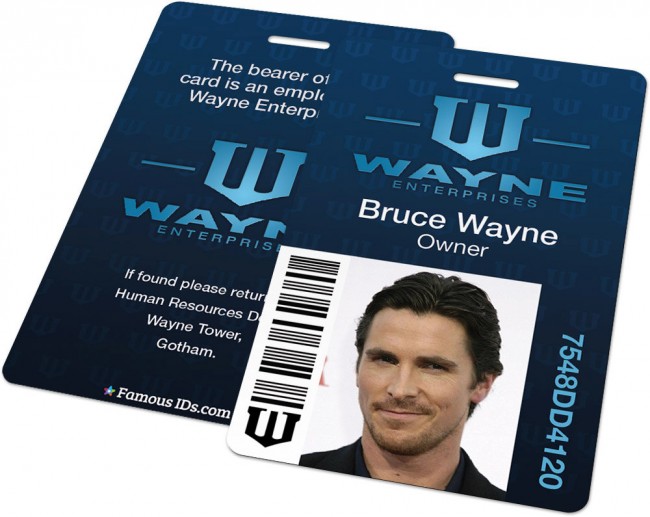 I.D. Badges Featuring Famous Pop Culture Characters