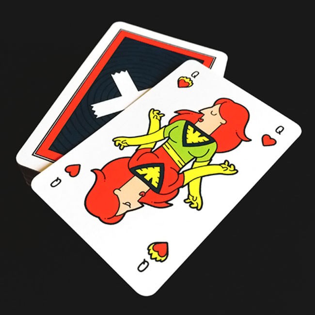 Lovely Custom X-Men Playing Cards