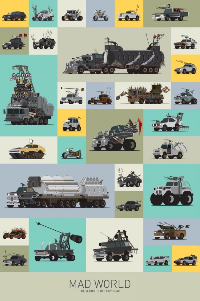 Mad World The Vehicles of Mad Max Fury Road
