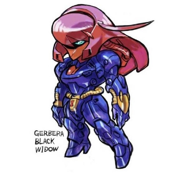 marvel superheroes become gundam robots