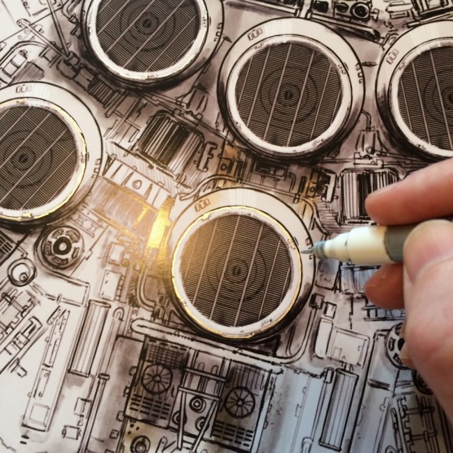 Millennium Falcon Limited Edition Print