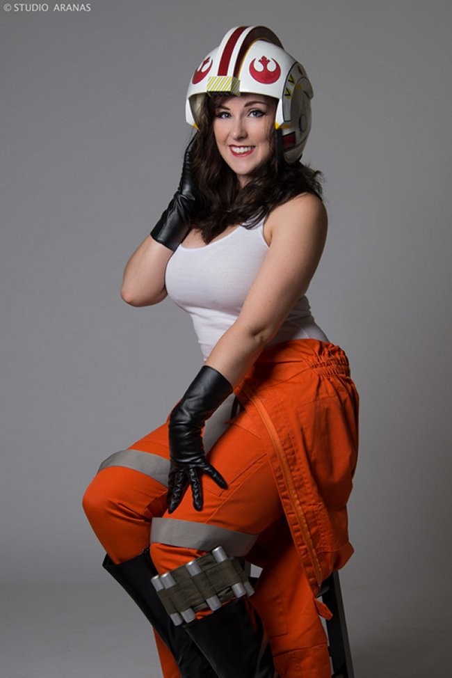 Rebel Pilot Pinup Cosplay