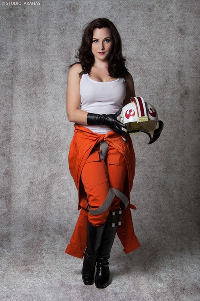 Rebel Pilot Pinup Cosplay