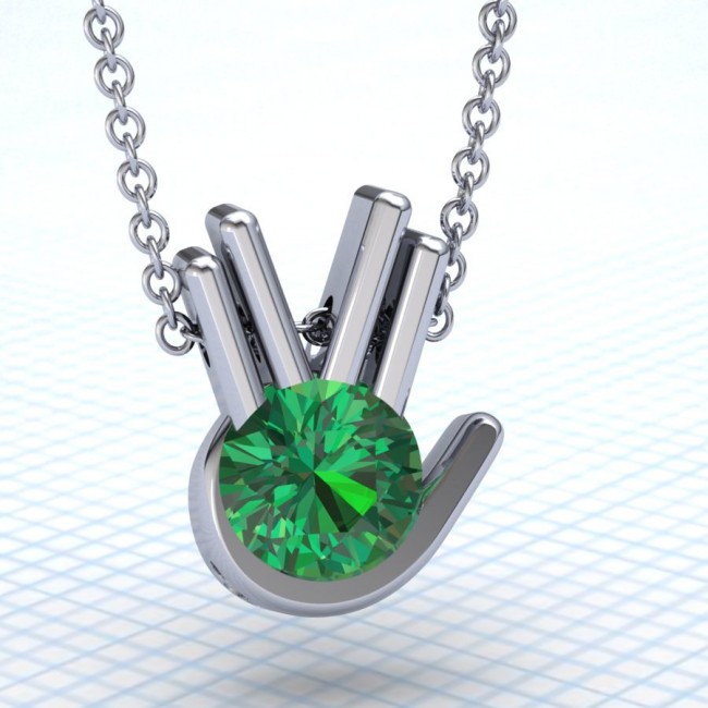 Star Trek Live Long And Prosper Necklace