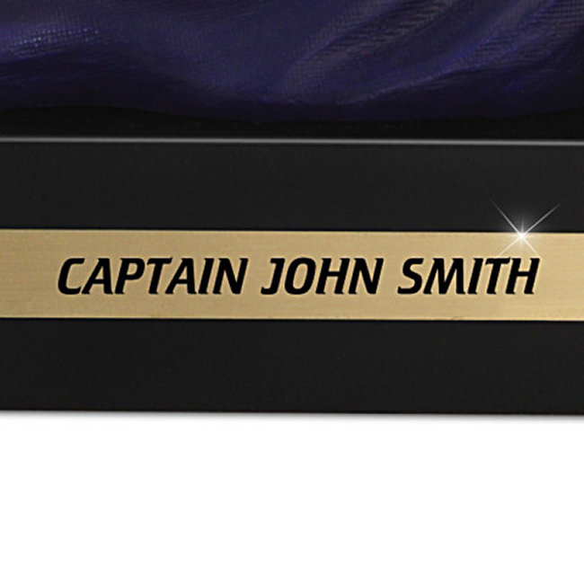 Star Trek To Boldly Go Personalized Sculpture
