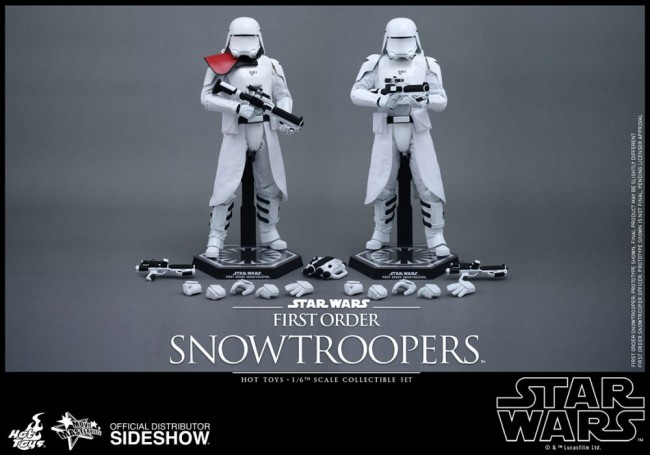 Star Wars First Order Snowtrooper Sixth Scale Figure Set By Hot Toys