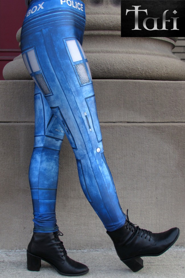 TARDIS Police Call Box Leggings