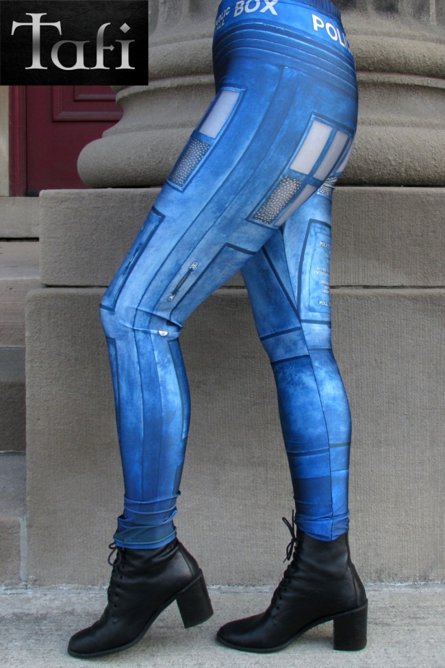 TARDIS Police Call Box Leggings