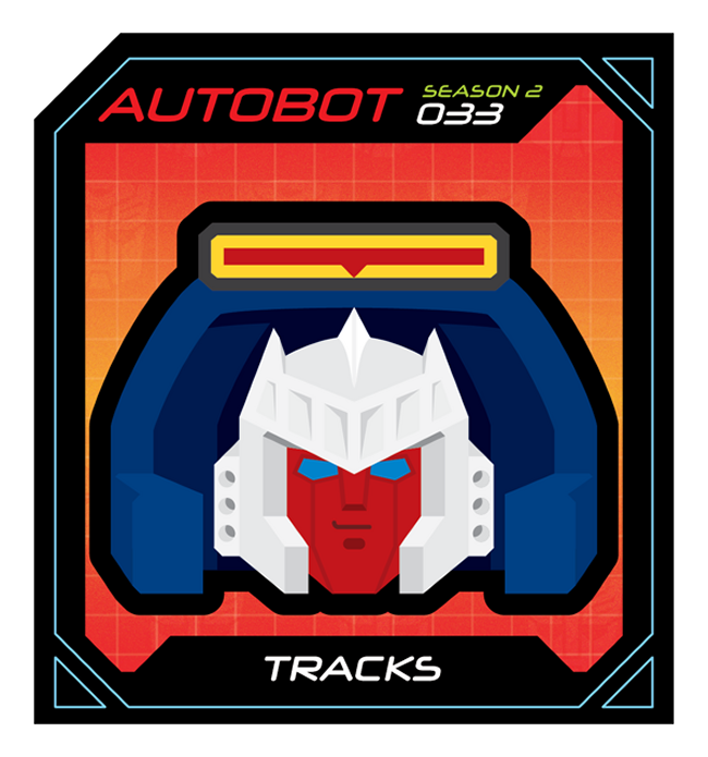 Transformers Head Trading Cards