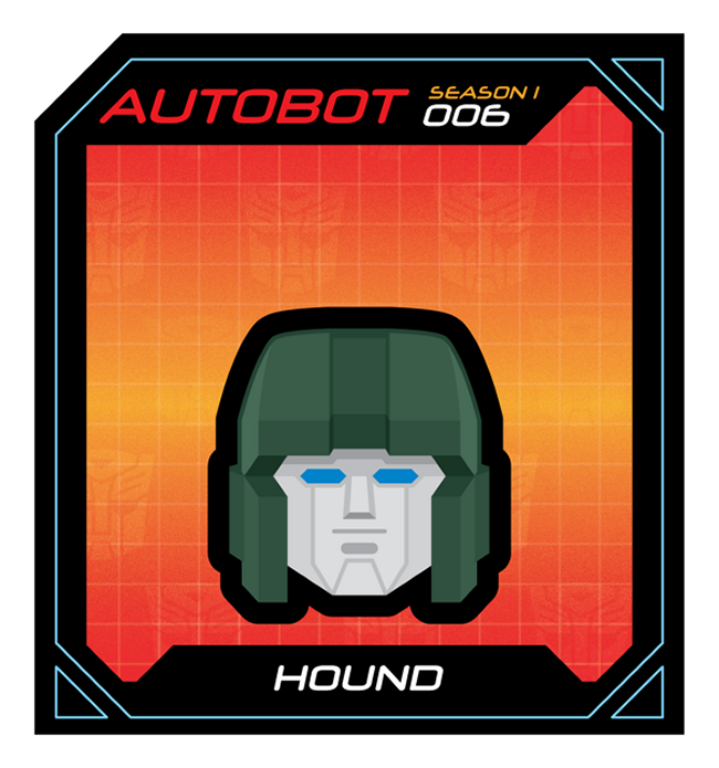 Transformers Head Trading Cards