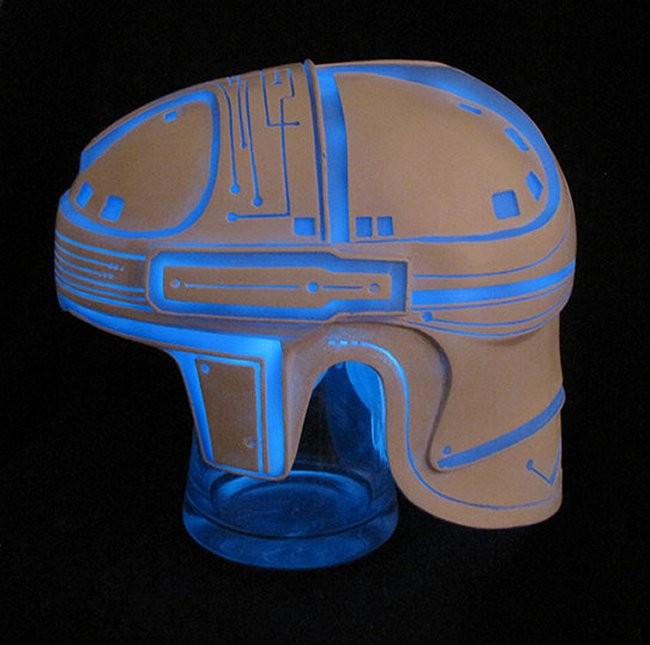 Tron Flynn Helmet Replica, Fully Painted And Glowing