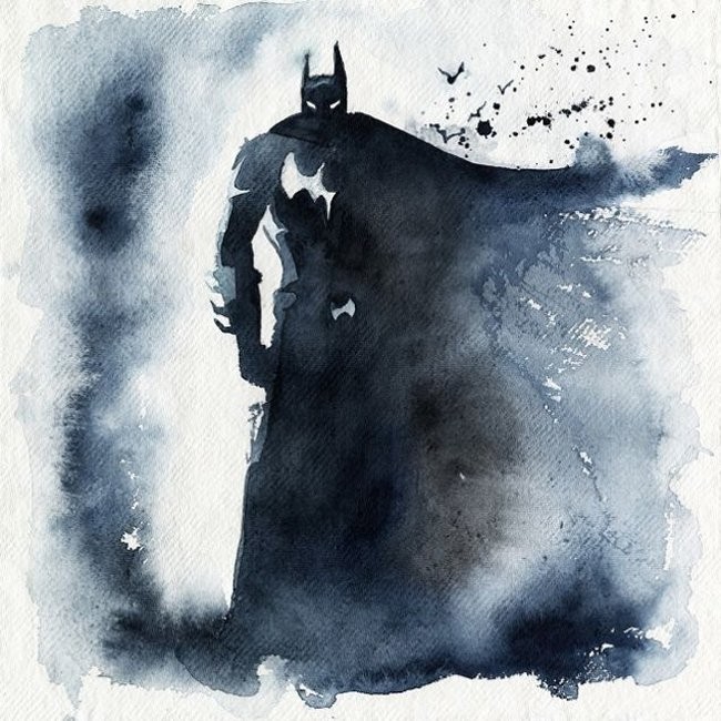 Watercolor Superheroes Are Ethereal And Awesome