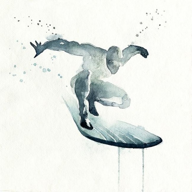 Watercolor Superheroes Are Ethereal And Awesome