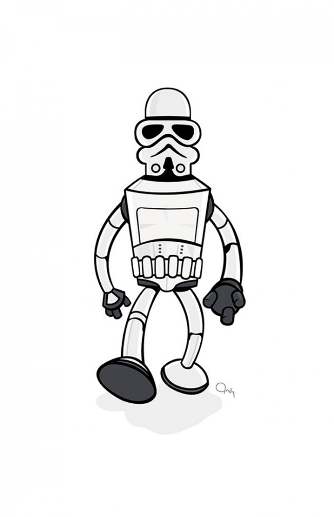 Bender From Futurama Becomes... Everyone